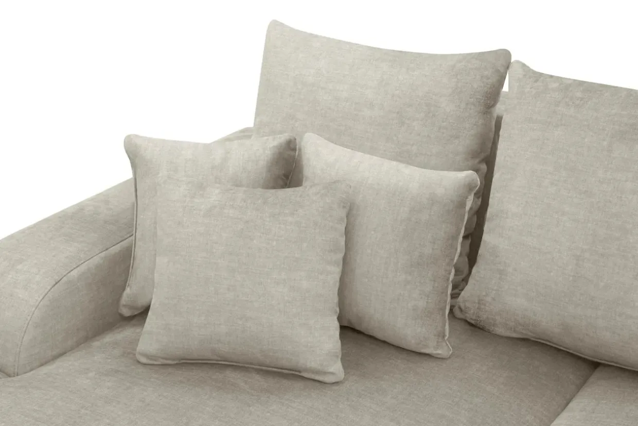 Narożnik rozkładany beżowy NAPOLI lewy