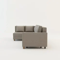 Narożnik rozkładany beżowy SPELLO lewy