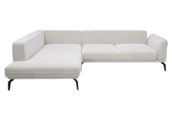 Narożnik rozkładany boucle beżowy ZURICH prawy