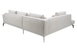 Narożnik rozkładany boucle beżowy ZURICH prawy