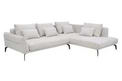 Narożnik rozkładany boucle beżowy ZURICH lewy