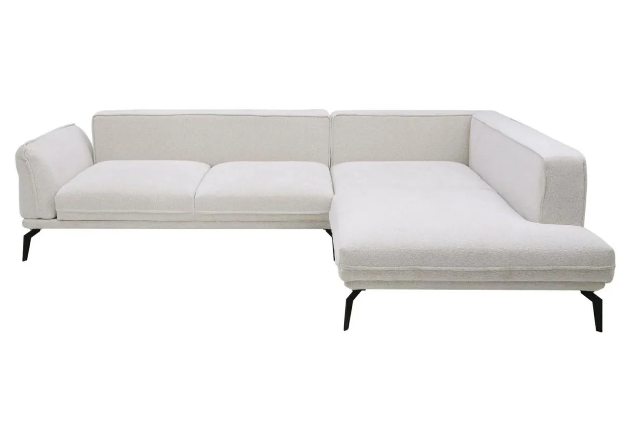 Narożnik rozkładany boucle beżowy ZURICH lewy