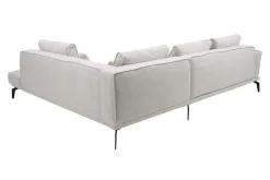 Narożnik rozkładany boucle beżowy ZURICH lewy