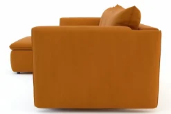 Narożnik rozkładany bursztynowy SUNNY