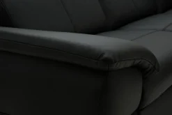 Narożnik rozkładany czarny TOWN prawy