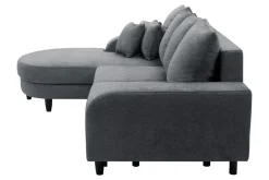 Narożnik rozkładany grafit NAPOLI lewy