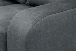 Narożnik rozkładany grafit NAPOLI lewy