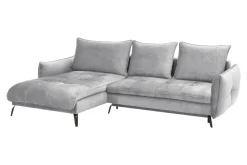 Narożnik rozkładany jasnoszary VIGO prawy