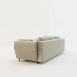 Narożnik rozkładany kremowy COCOLI lewy