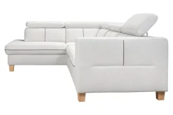 Narożnik rozkładany kremowy ZANTE lewy