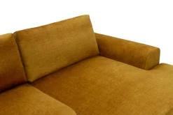 Narożnik rozkładany miodowy HARISON prawy