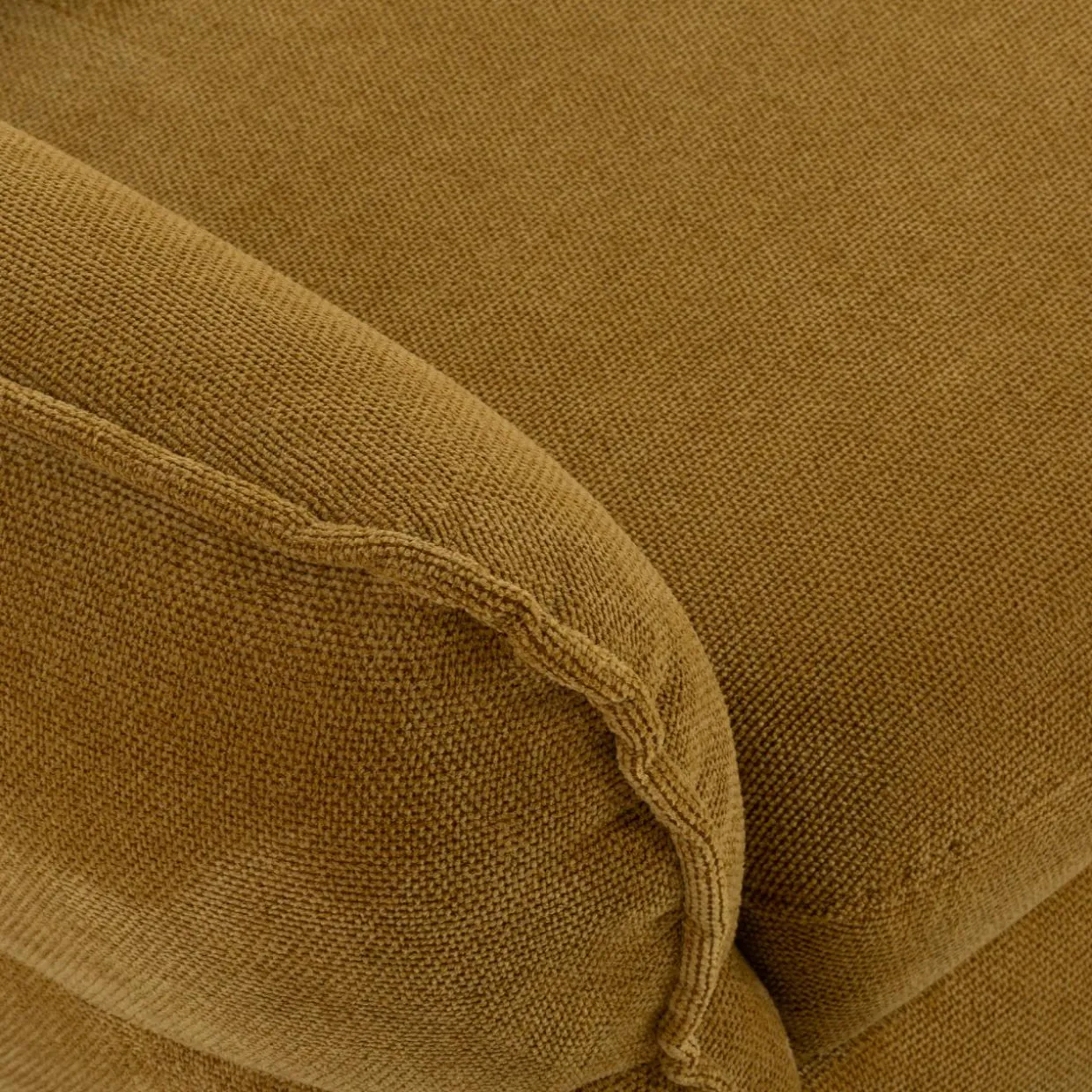 Narożnik rozkładany musztardowy ALESSIO L prawy