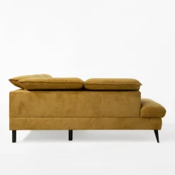 Narożnik rozkładany musztardowy ALESSIO L lewy