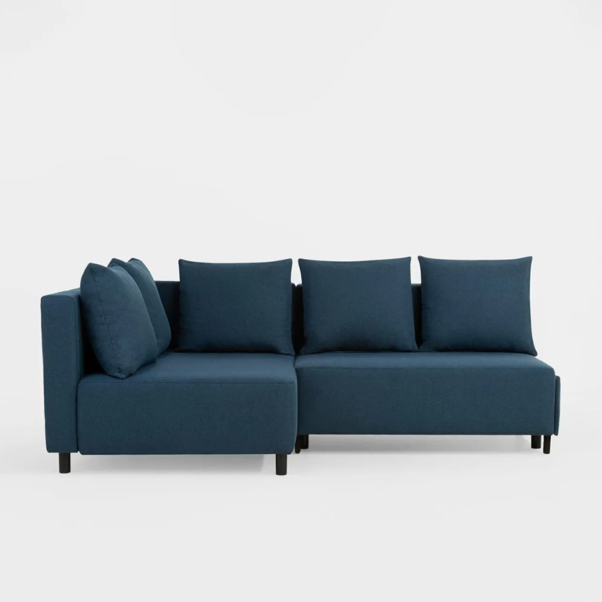 Narożnik rozkładany niebieski LOGOS lewy