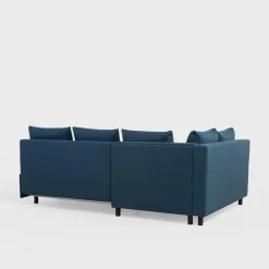 Narożnik rozkładany niebieski LOGOS lewy