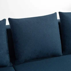 Narożnik rozkładany niebieski LOGOS lewy