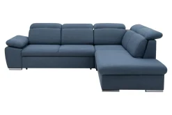 Narożnik rozkładany niebieski ALDO prawy