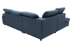 Narożnik rozkładany niebieski ALDO lewy