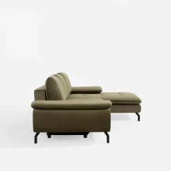 Narożnik rozkładany oliwkowy VESPA prawy