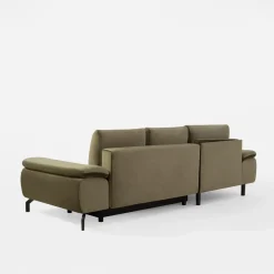 Narożnik rozkładany oliwkowy VESPA lewy