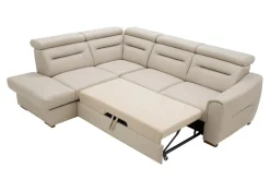 Narożnik rozkładany skórzany MONTREAL lewy