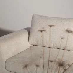 Narożnik rozkładany szarobeżowy BOLOGNA lewy