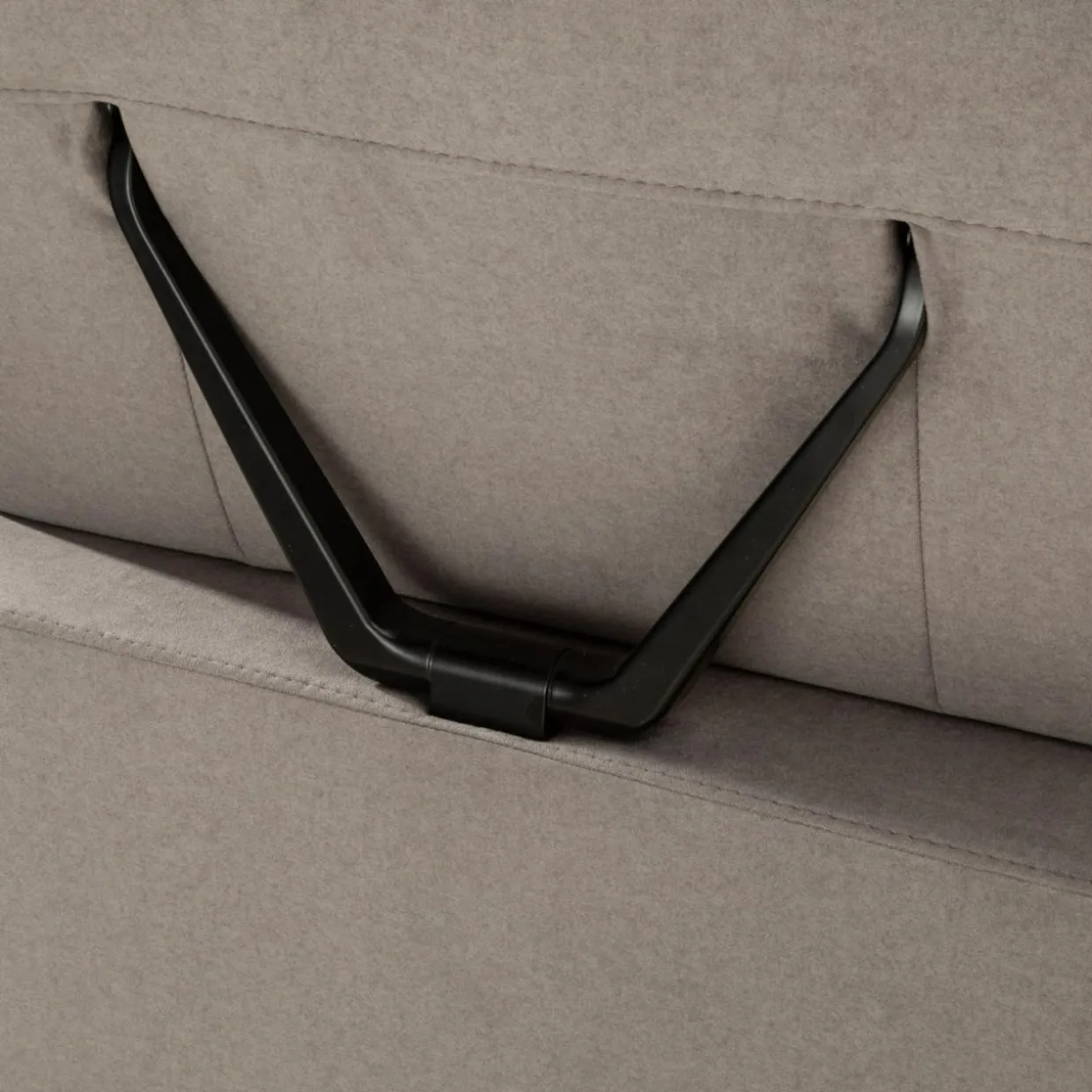 Narożnik rozkładany szary APRILLE L prawy