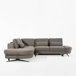 Narożnik rozkładany szary APRILLE L lewy