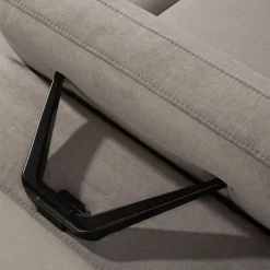 Narożnik rozkładany szary APRILLE L lewy