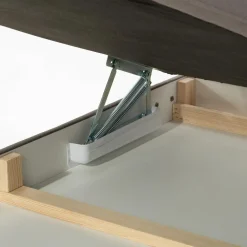 Narożnik rozkładany szary APRILLE L lewy