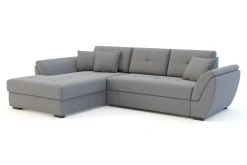 Narożnik rozkładany szary BERISSO lewy