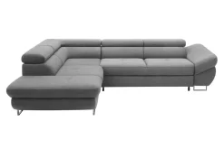 Narożnik rozkładany szary FABIO prawy