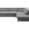 Narożnik rozkładany szary FABIO lewy