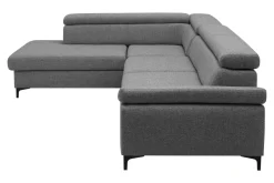 Narożnik rozkładany szary LONIGO prawy