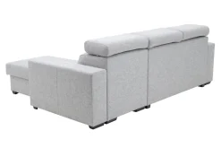 Narożnik rozkładany szary melanż MATRIX