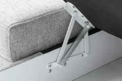 Narożnik rozkładany szary melanż MATRIX