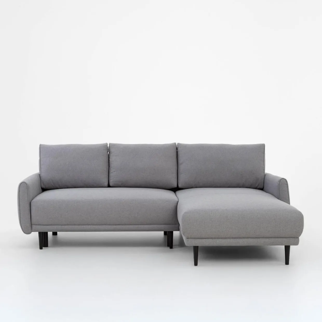 Narożnik rozkładany szary SOHO S prawy