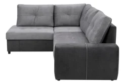 Narożnik rozkładany szary TOFFI prawy