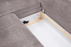 Narożnik rozkładany taupe VIGO prawy