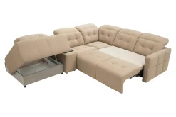 Narożnik rozkładany z funkcją relaks CANTATA prawy