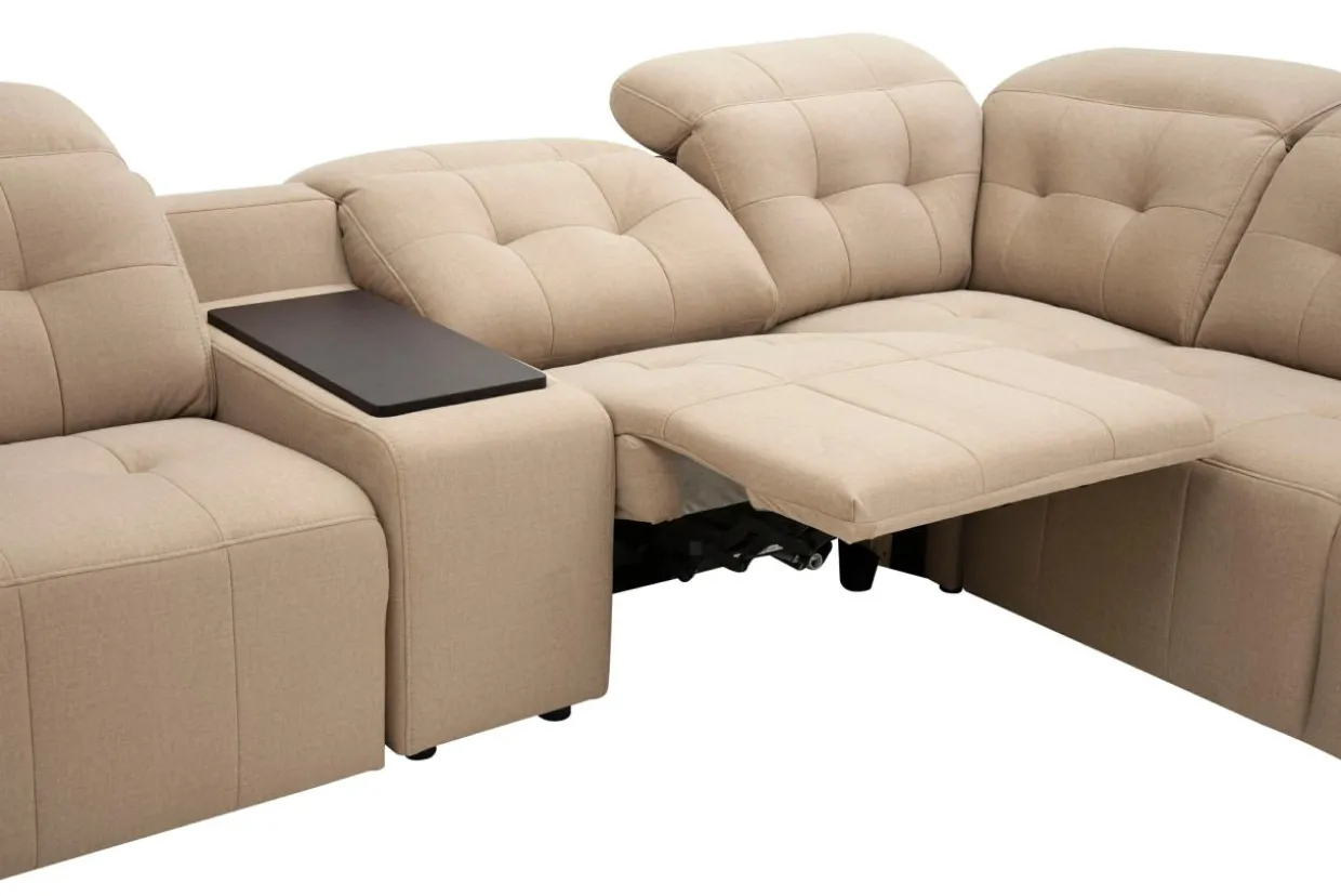 Narożnik rozkładany z funkcją relaks CANTATA prawy