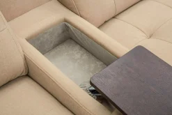 Narożnik rozkładany z funkcją relaks CANTATA prawy