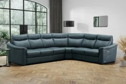 Narożnik rozkładany z funkcją relaks BARCELONA prawy