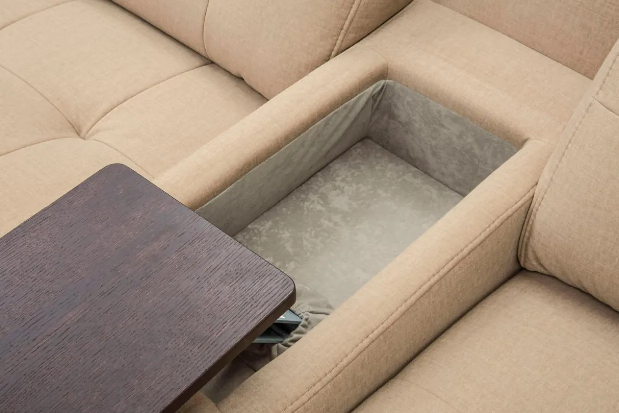 Narożnik rozkładany z funkcją relaks CANTATA lewy