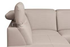 Narożnik rozkładany z regulowanymi zagłówkami BARI lewy