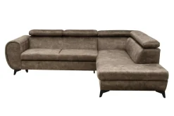 Narożnik rozkładany z regulowanymi zagłówkami MONA PIK prawy