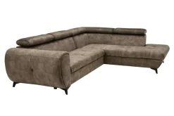 Narożnik rozkładany z regulowanymi zagłówkami MONA PIK prawy