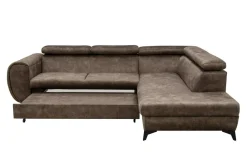 Narożnik rozkładany z regulowanymi zagłówkami MONA PIK prawy