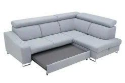 Narożnik rozkładany z regulowanymi zagłówkami BRICO lewy