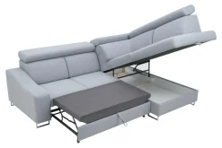 Narożnik rozkładany z regulowanymi zagłówkami BRICO lewy